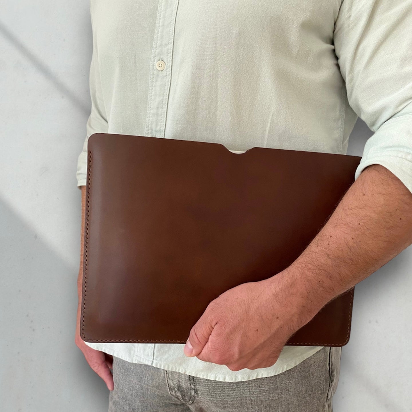 Tablet and Laptop Leather Sleeve |Tab Me | in various colors