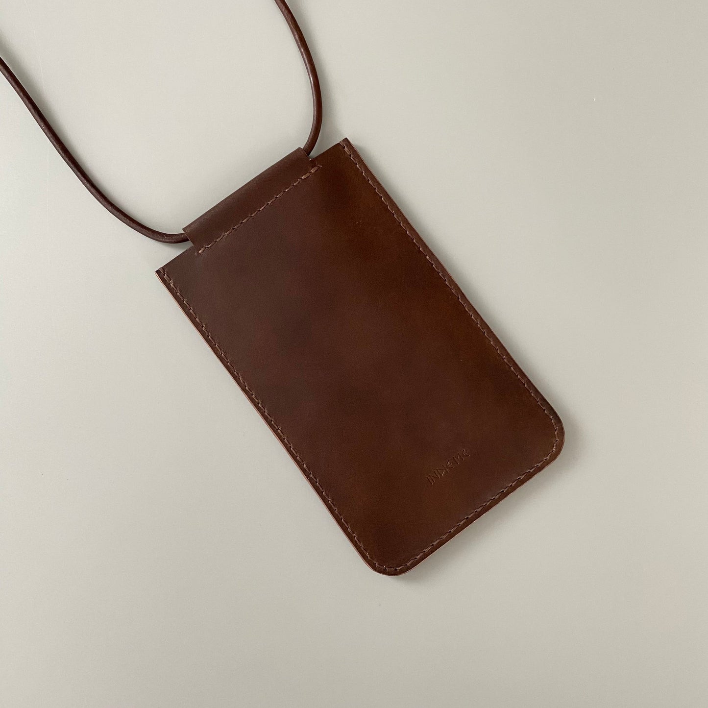 Leather Smartphone Bag | Call Me | Black